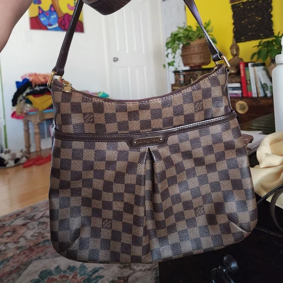 Louis Vuitton Bloomsbury Damier Dark Brown Crossbody Bag - Picture 2 of 3